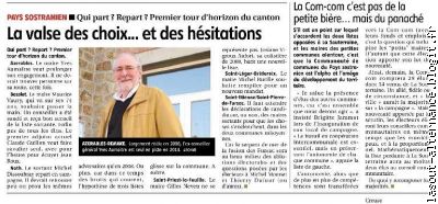 (Source : La Montagne & Le Populaire 15/01/2014)